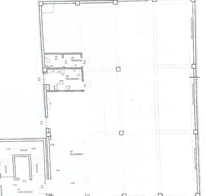 Lokal handlowy na  wynajem Chrzanów - Na wynajem duży lokal w Centrum Chrzanowa